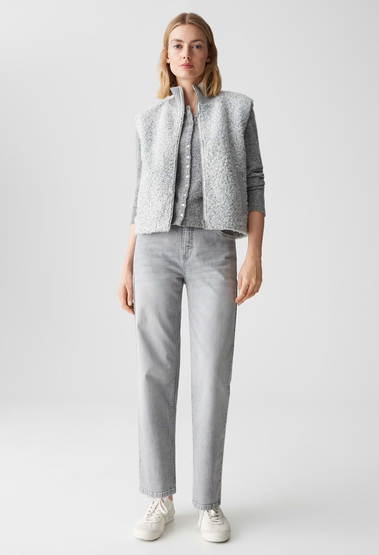 Guluni Regular sweat waistcoat