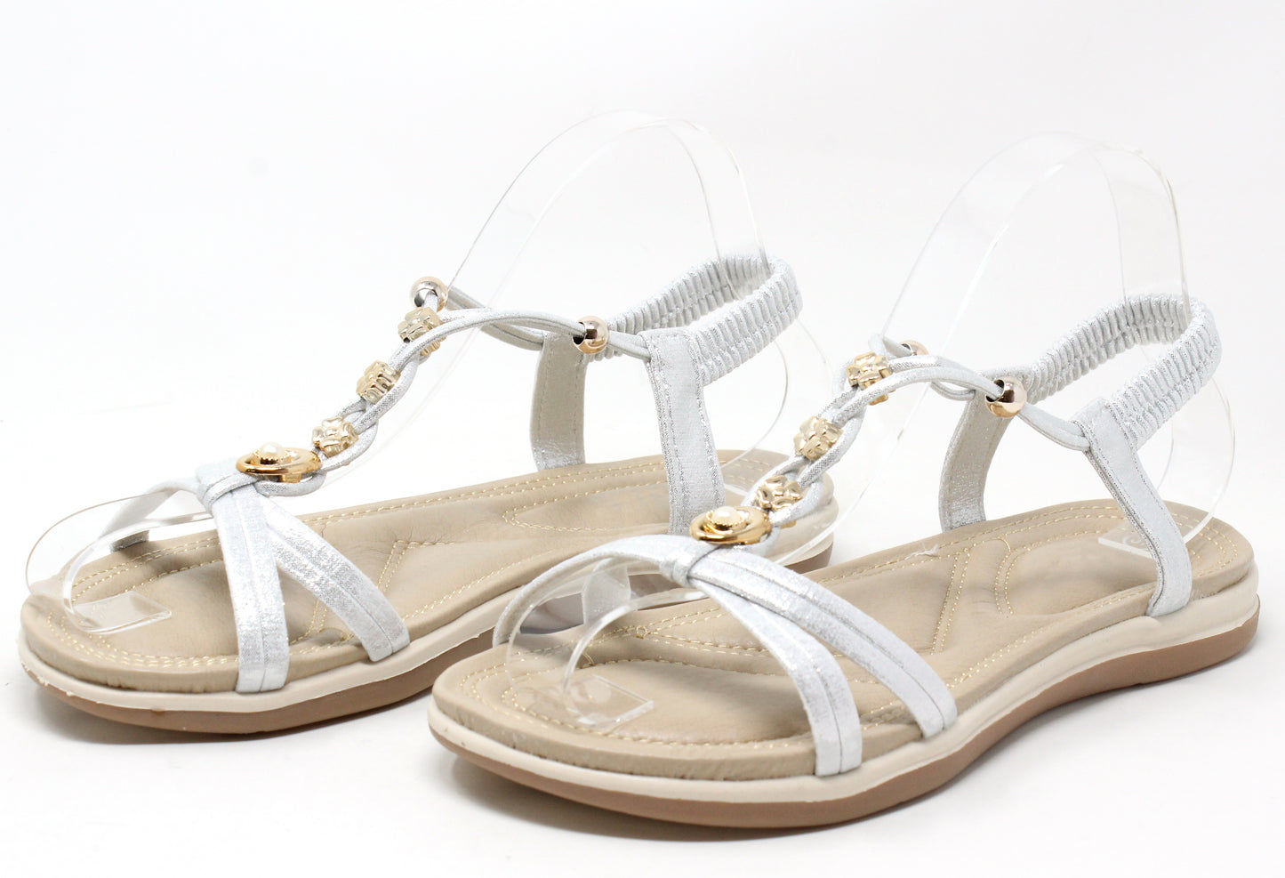 Mini Floral Beaded Sandal