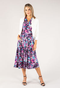 Open Front Cropped Jacket