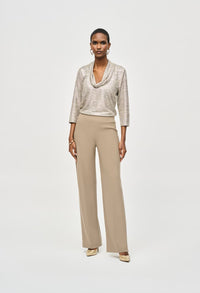 Flare High-waisted Trousers