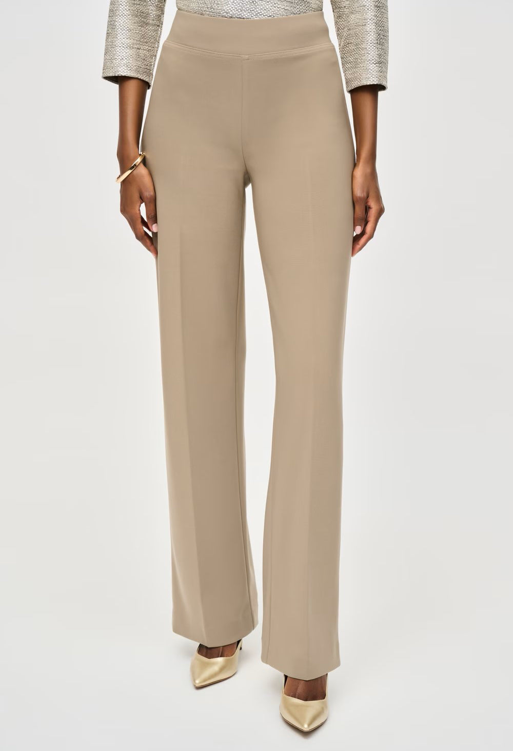 Flare High-waisted Trousers
