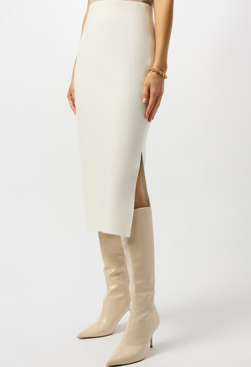 Elegant High-waist Pencil Skirt
