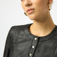 Collared Long-sleeve Casual Jacket