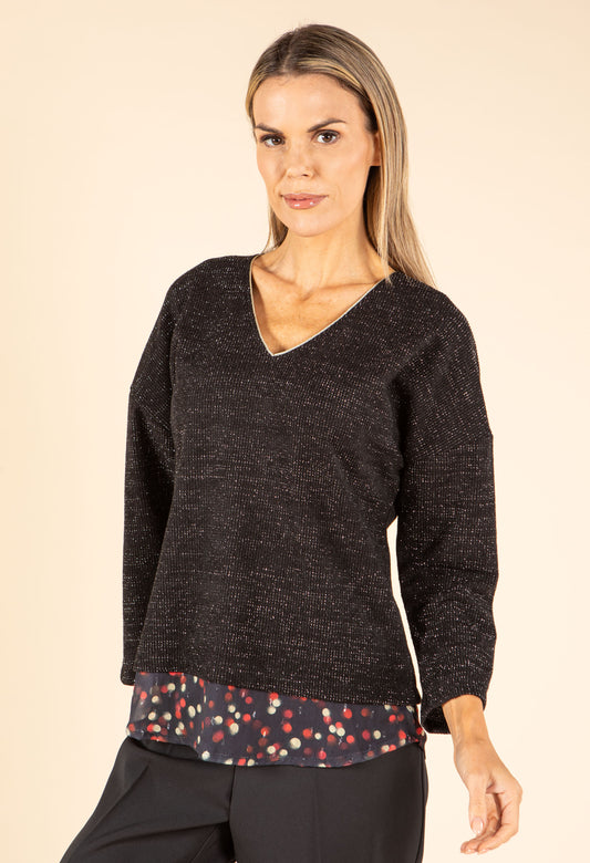 2 in 1 Knit Top