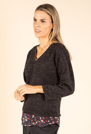 2 in 1 Knit Top