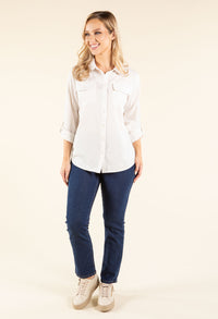 Light Pin Stripe Shirt