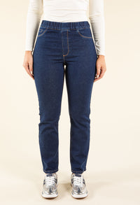 Aura Denim Pull On Jeggings