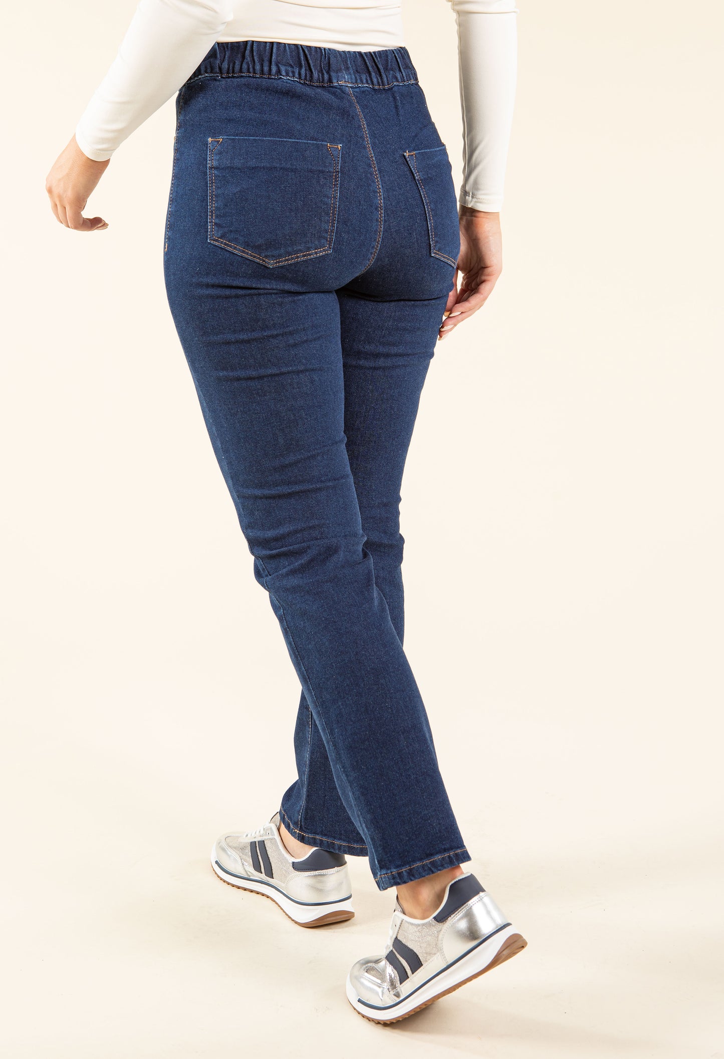 Aura Denim Pull On Jeggings