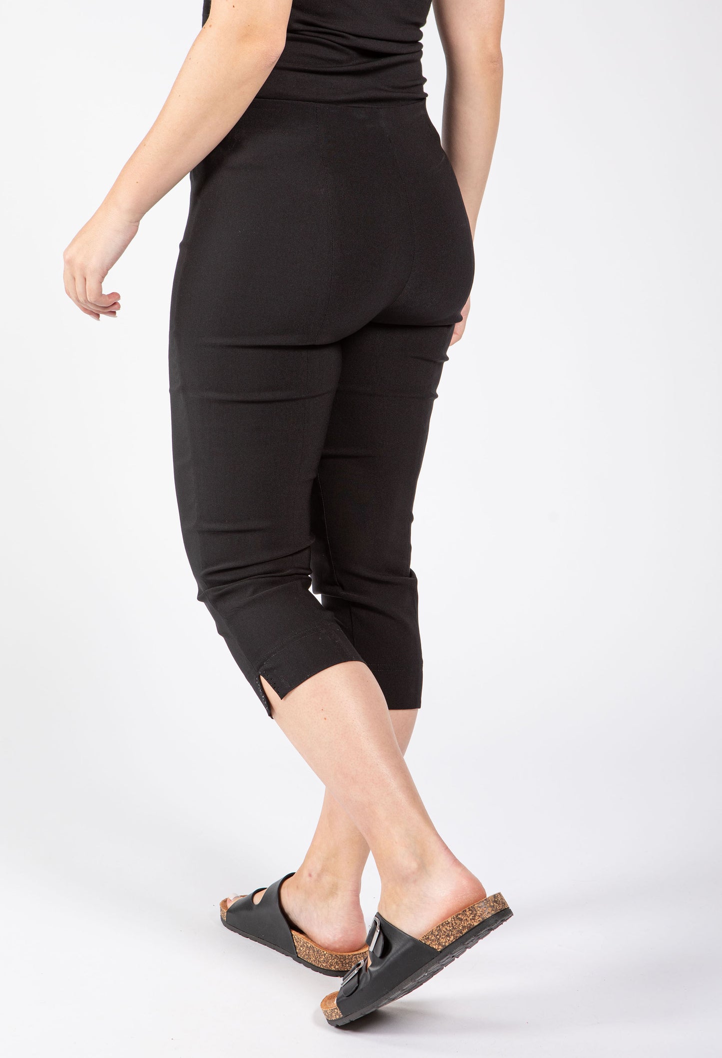 Angelika Slim Fit Capri Trousers