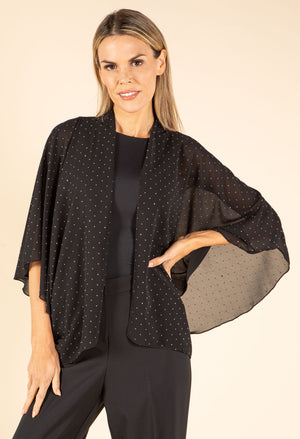 Sheer Diamante Cardigan