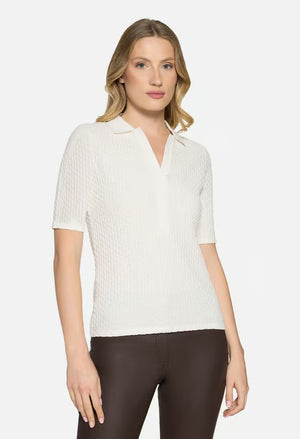 Textured Polo Shirt