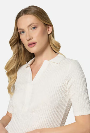 Textured Polo Shirt