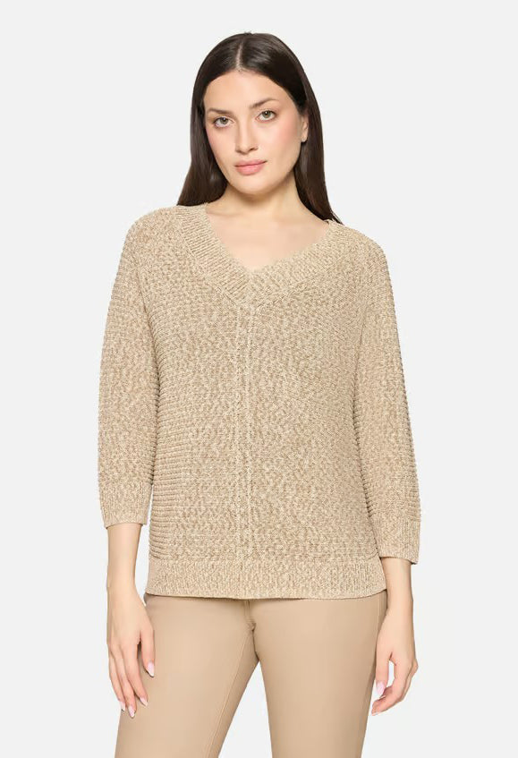 Textured Knit Sweater
