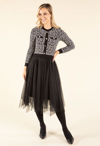 2 in 1 Look Tulle Dress