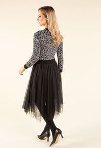 2 in 1 Look Tulle Dress