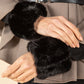 Faux-Fur Wrist Cuffs