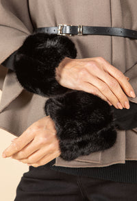 Faux-Fur Wrist Cuffs