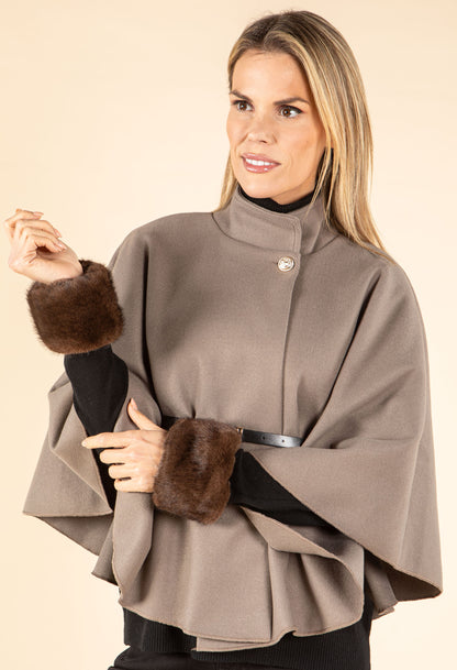 Faux-Fur Wrist Cuffs