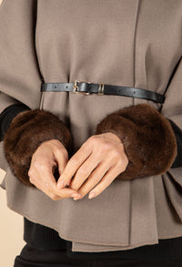 Faux-Fur Wrist Cuffs