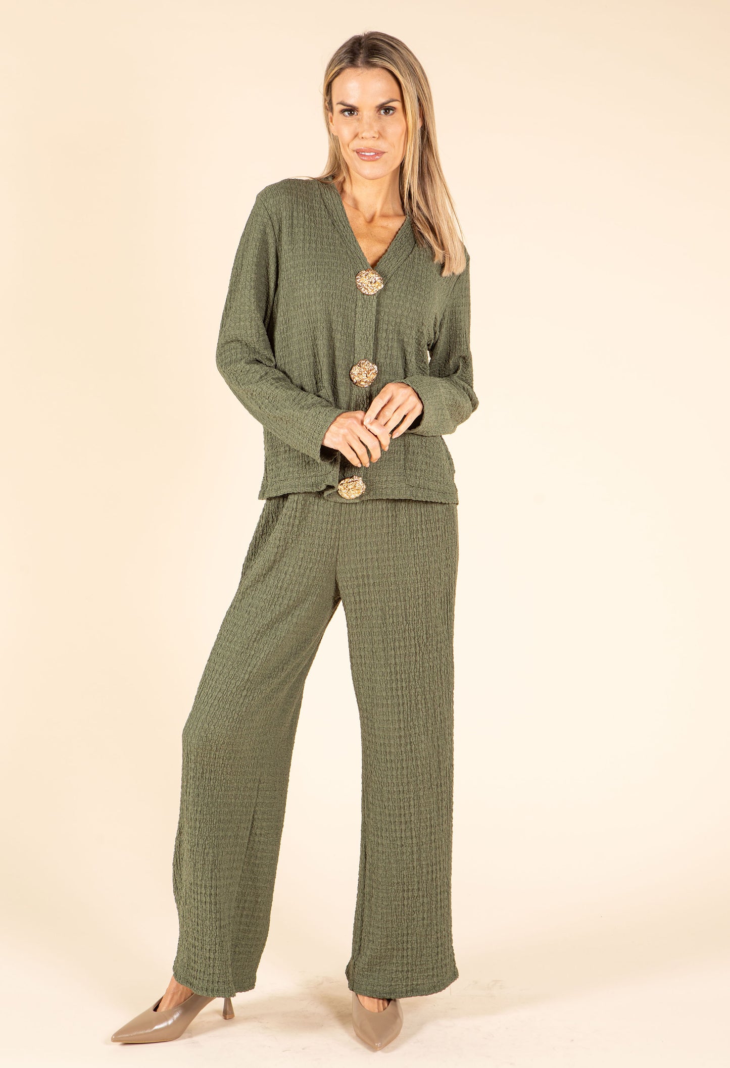 Gold Detail Co-Ord Set