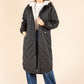 ONLNEWSANDY Quilted Coat