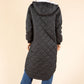 ONLNEWSANDY Quilted Coat