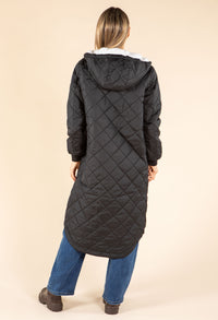 ONLNEWSANDY Quilted Coat
