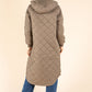 ONLNEWSANDY Quilted Coat