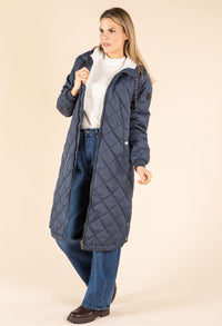 ONLNEWSANDY Quilted Coat