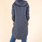ONLNEWSANDY Quilted Coat
