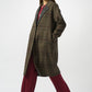 Plaid Long Overcoat