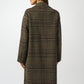 Plaid Long Overcoat