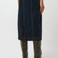 Stitch Detail Denim Skirt