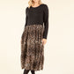 2 in 1 Leopard Print Dress