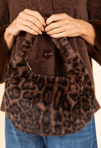 Faux Fur Shoulder Bag