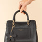 Flower Charm Structured Bag