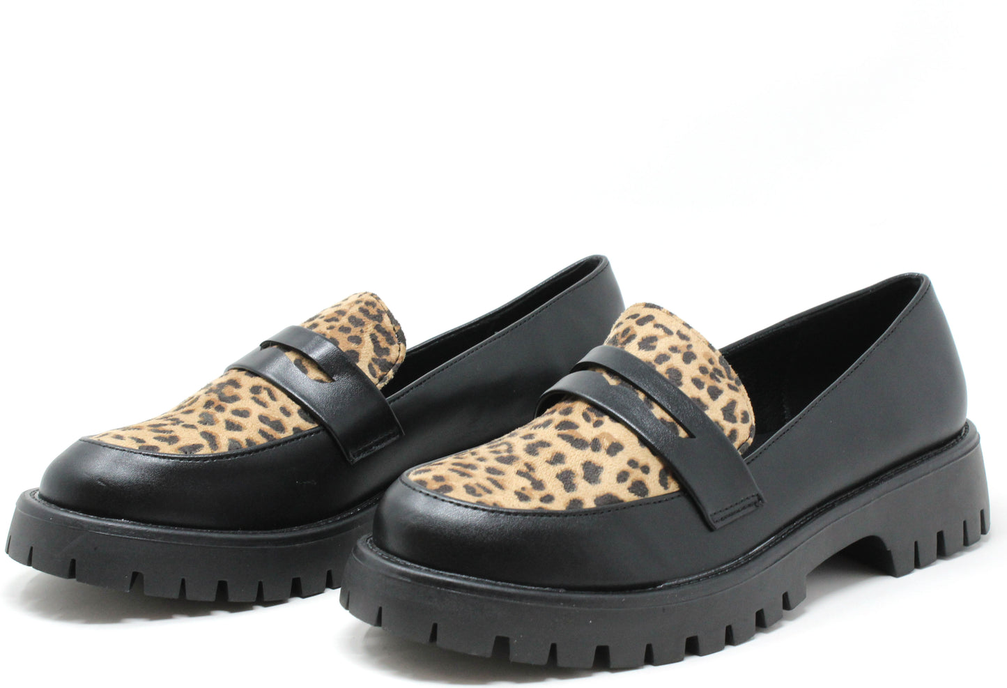 Leopard Front Loafer