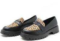 Leopard Front Loafer