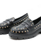 Gold Studded Loafer