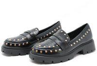 Gold Studded Loafer