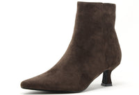 Faux Suede Ankle Boot