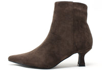 Faux Suede Ankle Boot