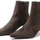 Faux Suede Ankle Boot