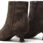 Faux Suede Ankle Boot