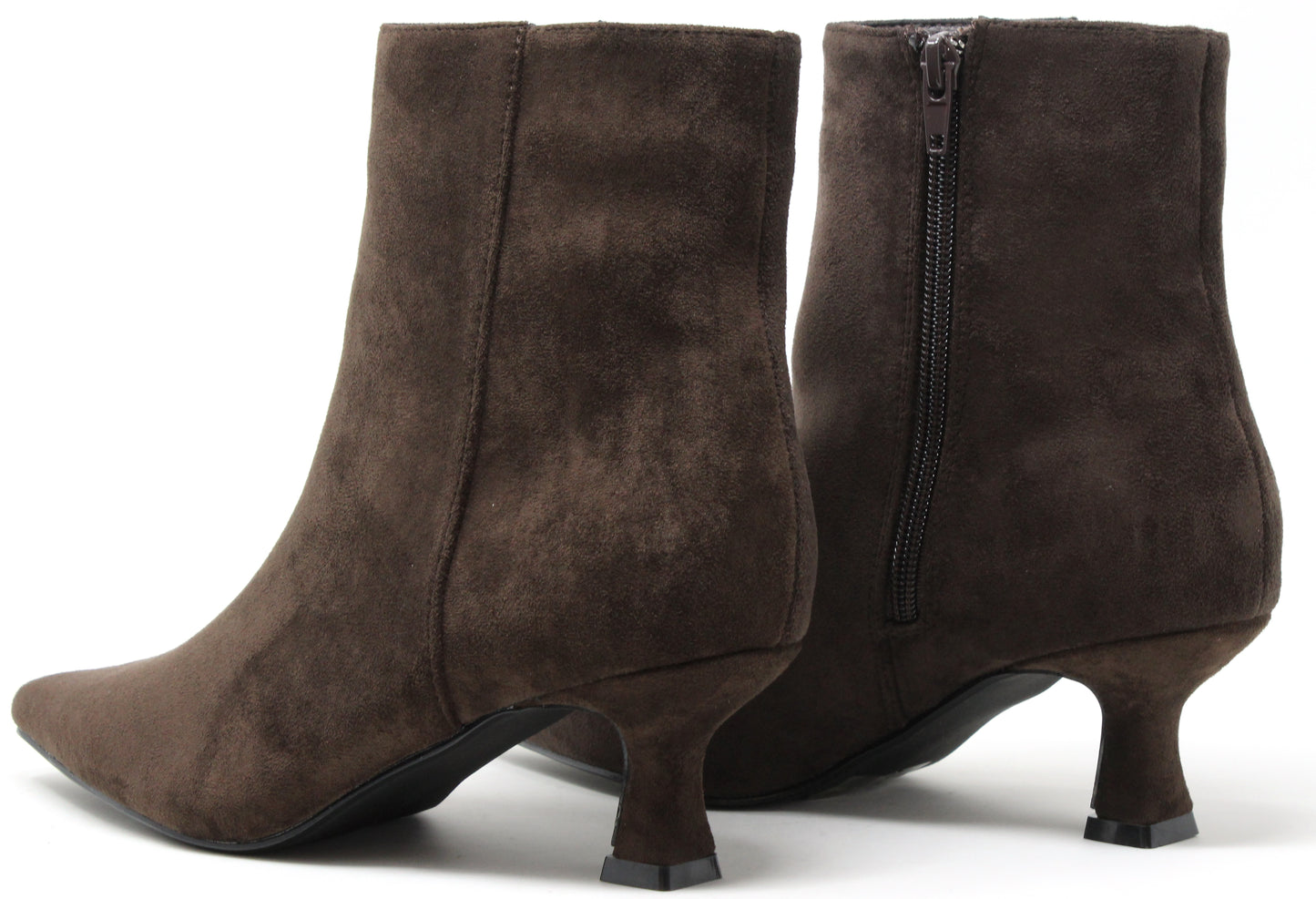 Faux Suede Ankle Boot