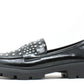 Silver Studded Loafer
