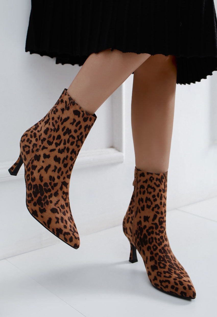 Leopard Ankle Boot