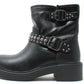 Studded Strap Boot