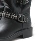 Studded Strap Boot