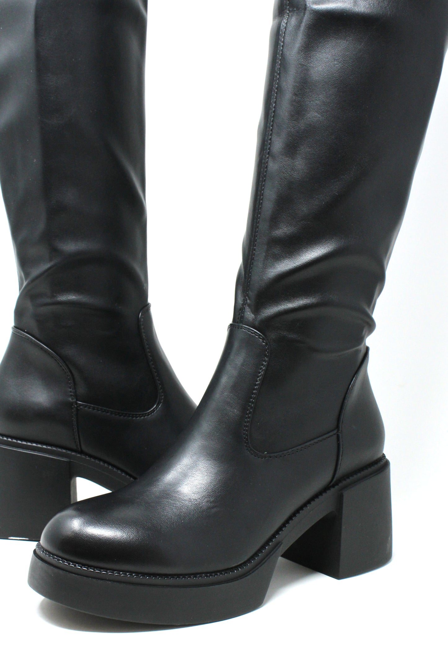 Chunky Knee High Boot